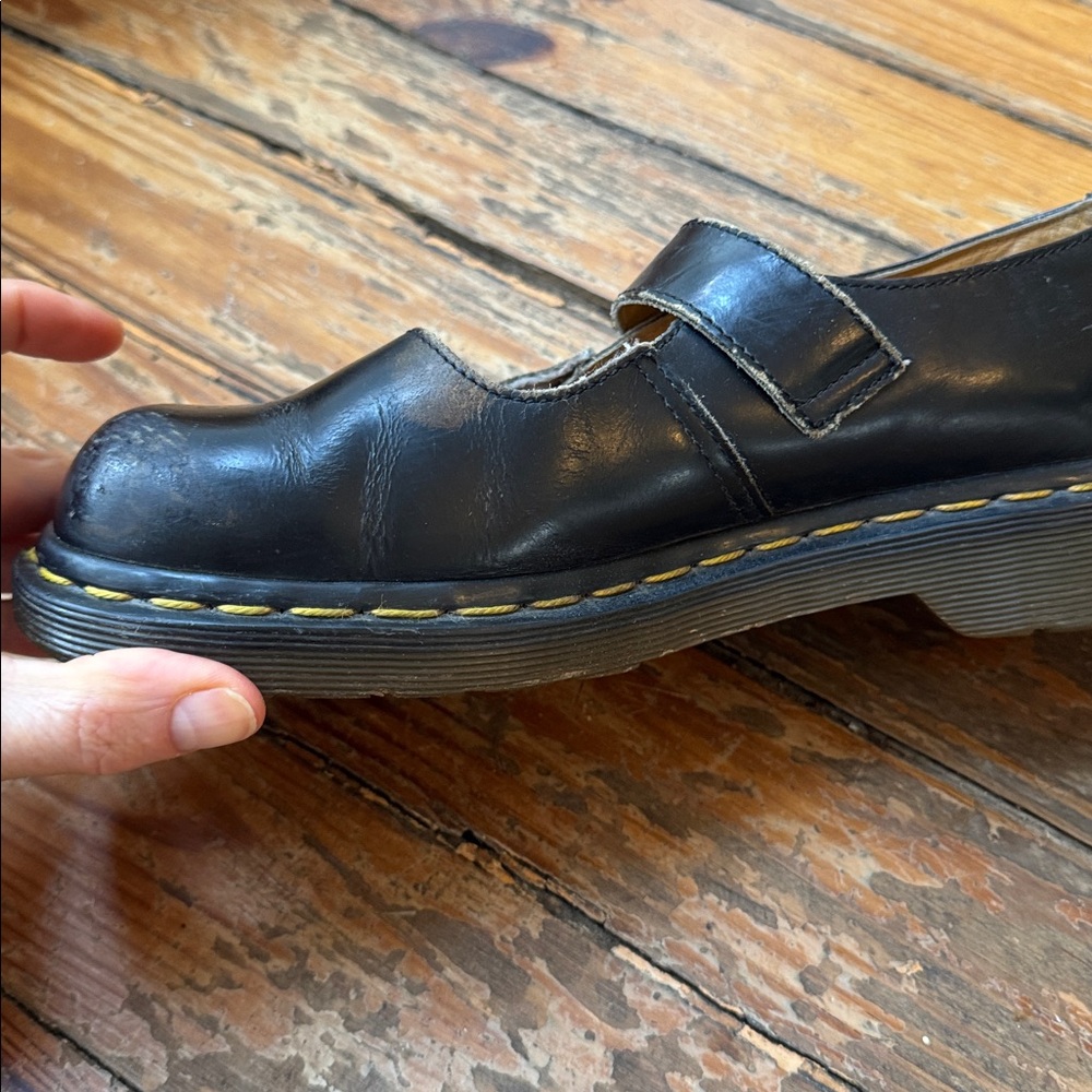 Original Made in England Dr. Martens Mary Janes Black UK size 6/US 8.5 - Picture 5 of 9